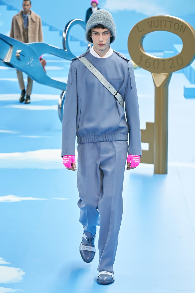 Louis Vuitton fw20 Paris Fashion Week Runway Show mens fall winter 2020 virgil abloh