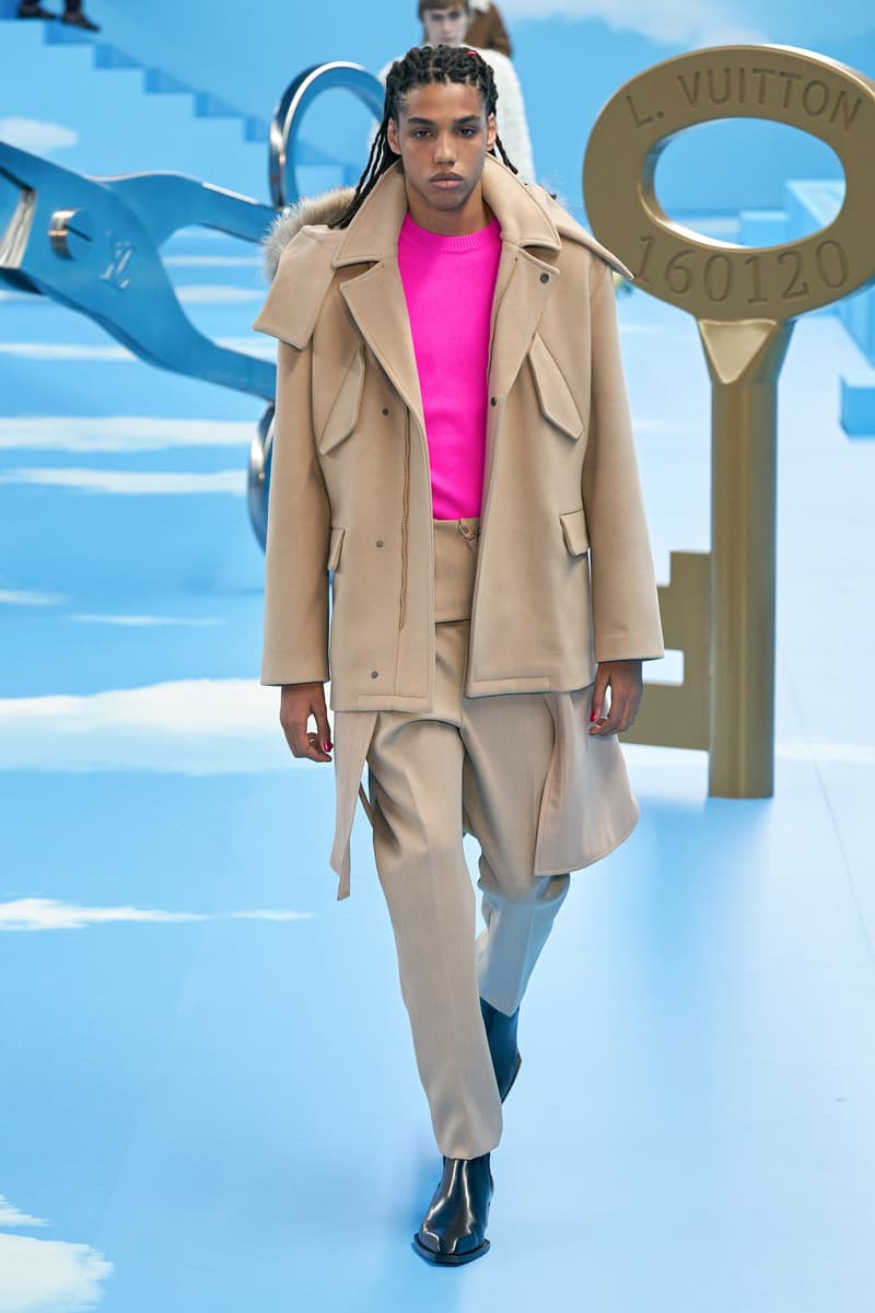 Louis Vuitton fw20 Paris Fashion Week Runway Show mens fall winter 2020 virgil abloh