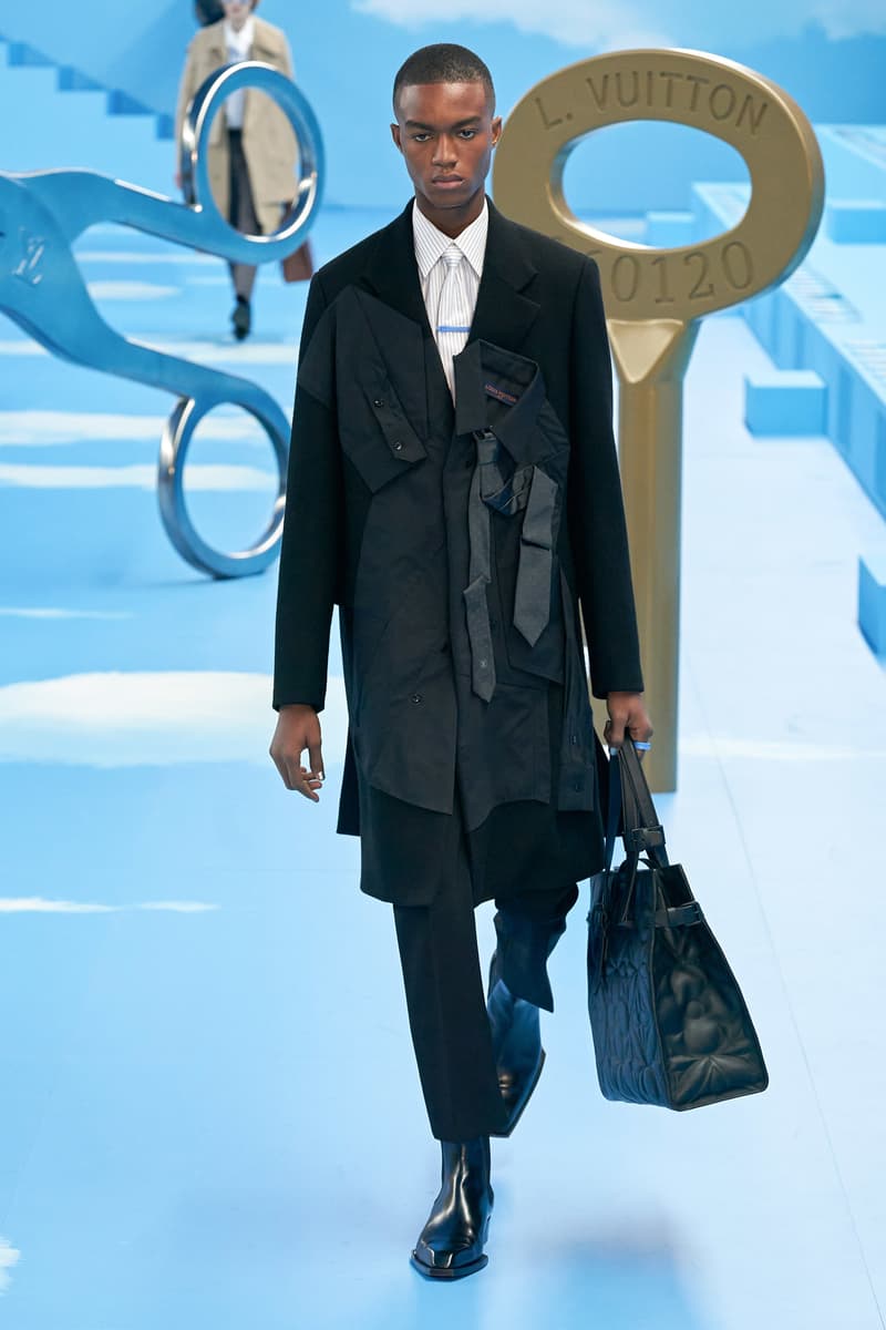 Louis Vuitton fw20 Paris Fashion Week Runway Show mens fall winter 2020 virgil abloh