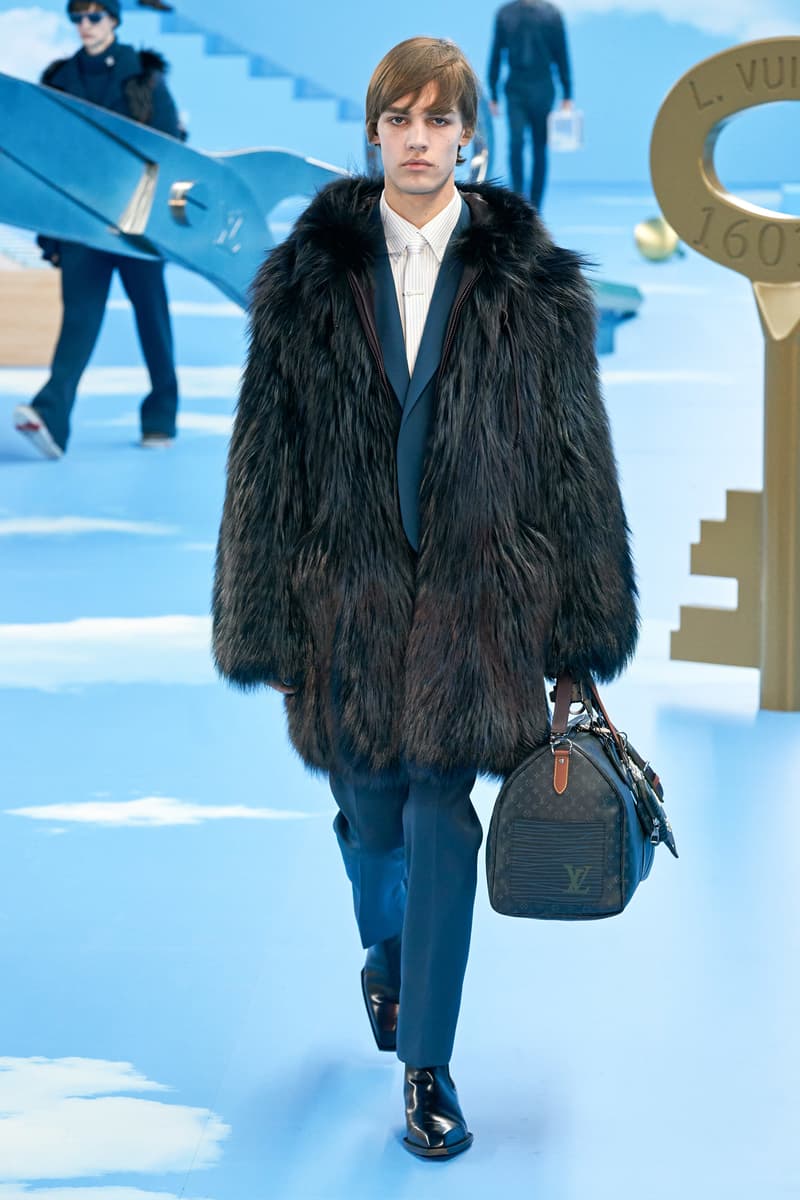 Louis Vuitton fw20 Paris Fashion Week Runway Show mens fall winter 2020 virgil abloh