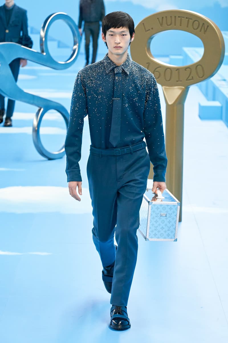 Louis Vuitton fw20 Paris Fashion Week Runway Show mens fall winter 2020 virgil abloh