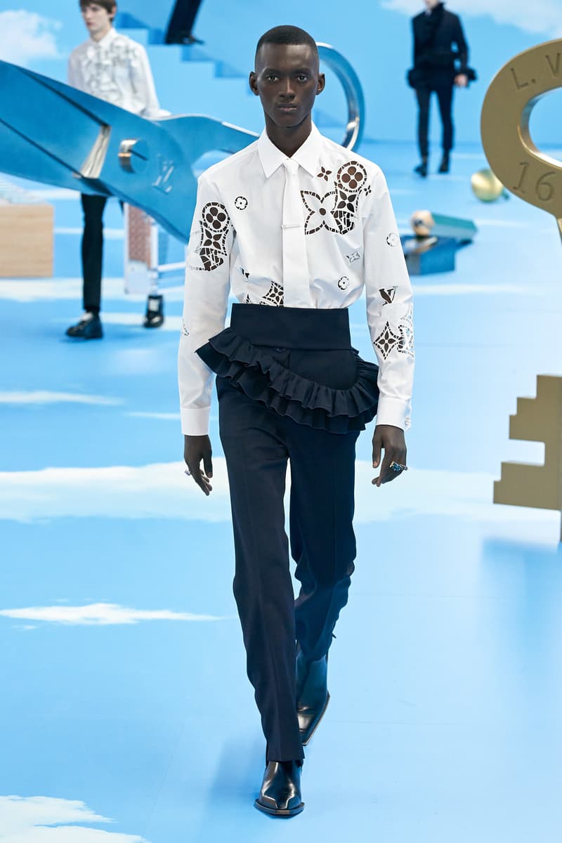 Louis Vuitton fw20 Paris Fashion Week Runway Show mens fall winter 2020 virgil abloh