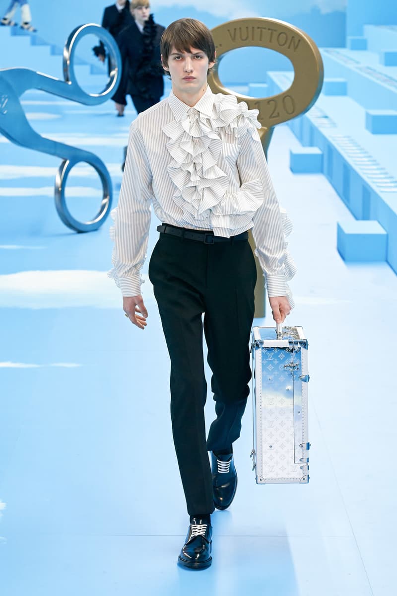 Louis Vuitton fw20 Paris Fashion Week Runway Show mens fall winter 2020 virgil abloh