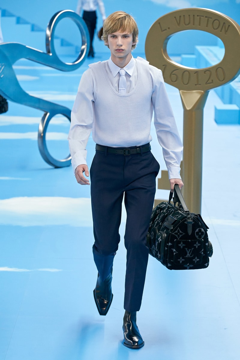 Louis Vuitton fw20 Paris Fashion Week Runway Show mens fall winter 2020 virgil abloh