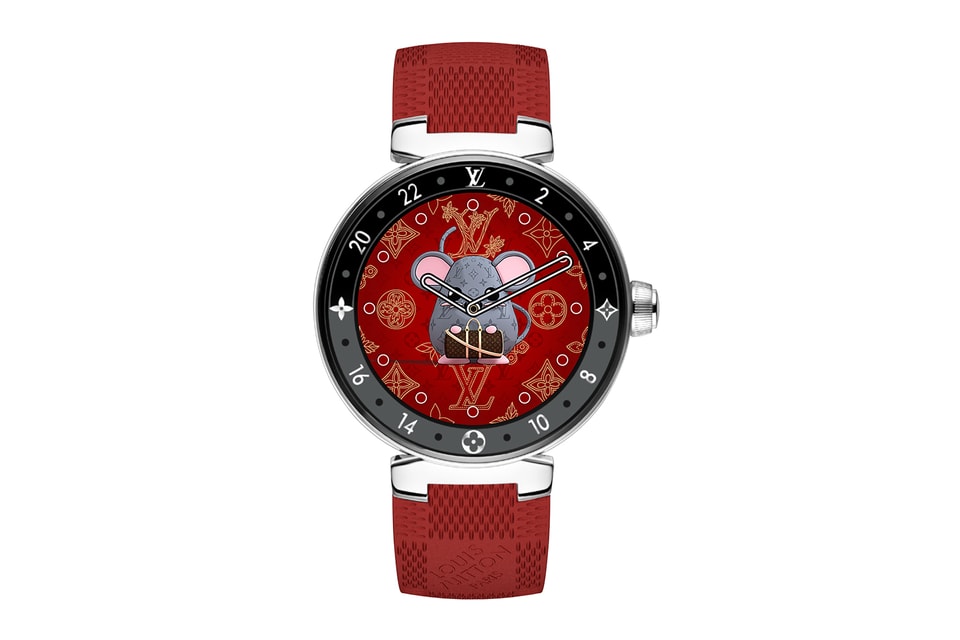 This limited edition Louis Vuitton Tambour watch comes in a special  monogram trunk - CNA Luxury
