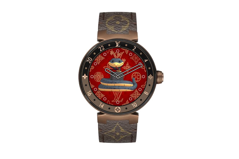 Louis Vuitton Tambour Horizon Monogram Eclipse &quot;Chinese New Year&quot; Dials | HYPEBEAST