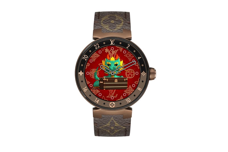 Louis Vuitton Tambour Horizon Monogram Eclipse &quot;Chinese New Year&quot; Dials | HYPEBEAST