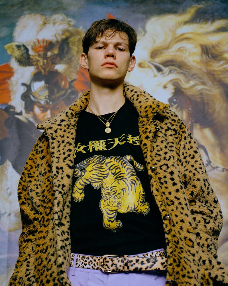 LUSIVE Spring 2020 Lookbook collections animal prints leopard zebra editorial taiwan taipei Xiang Ping xiao snakeskin polyester fiber suits leather suit jackets nylon pant tailoring