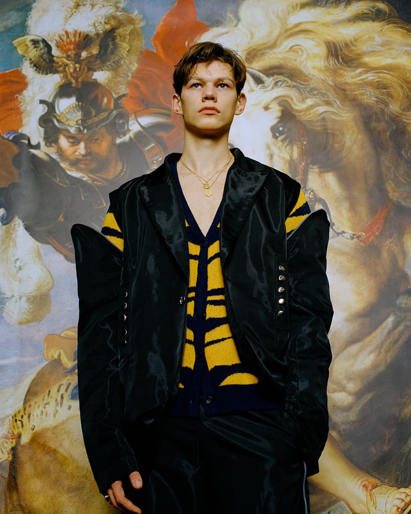 LUSIVE Spring 2020 Lookbook collections animal prints leopard zebra editorial taiwan taipei Xiang Ping xiao snakeskin polyester fiber suits leather suit jackets nylon pant tailoring
