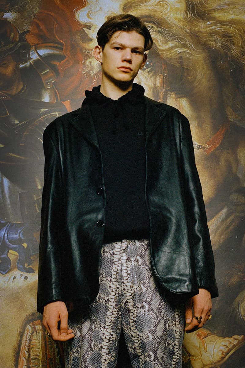 LUSIVE Spring 2020 Lookbook collections animal prints leopard zebra editorial taiwan taipei Xiang Ping xiao snakeskin polyester fiber suits leather suit jackets nylon pant tailoring