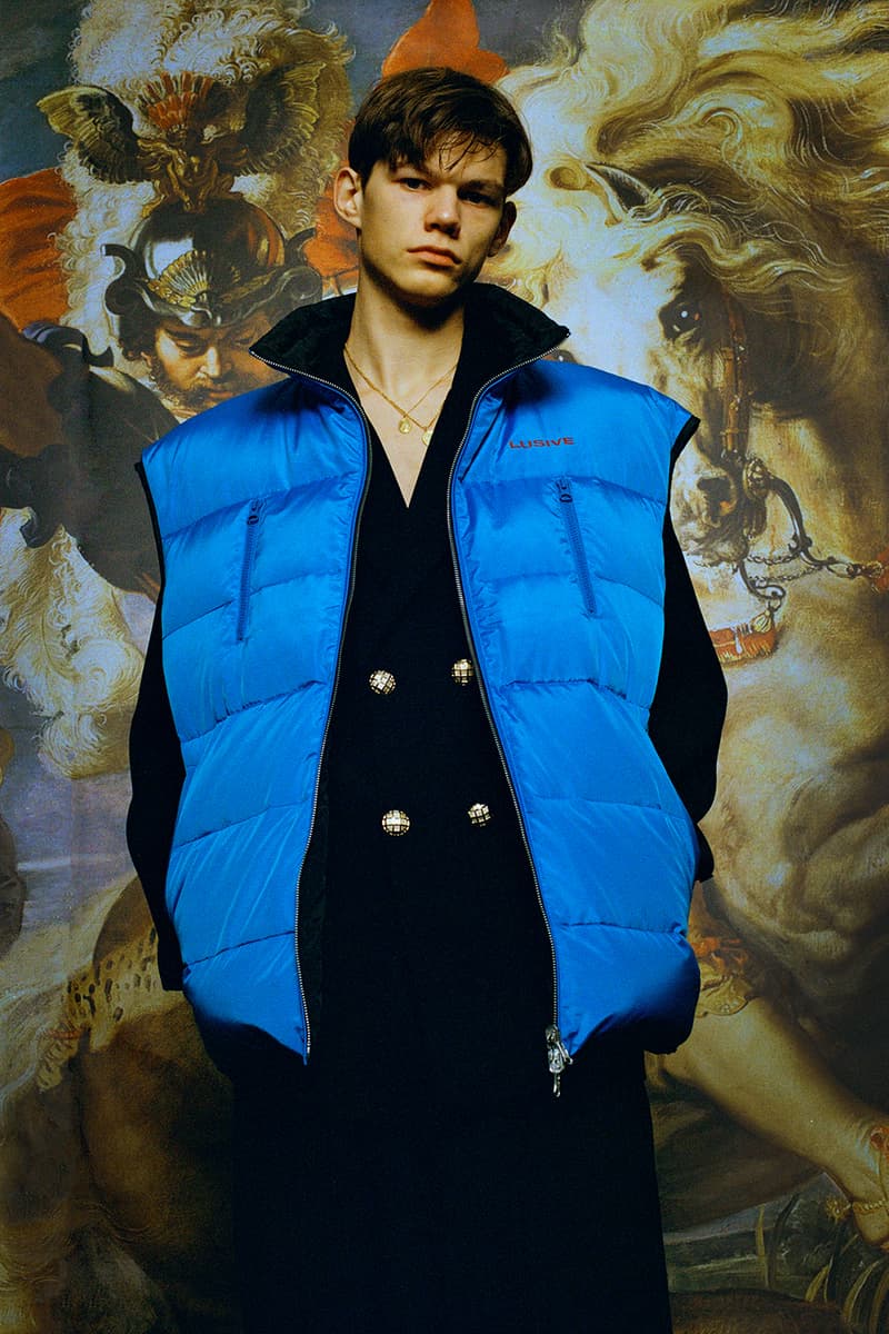 LUSIVE Spring 2020 Lookbook collections animal prints leopard zebra editorial taiwan taipei Xiang Ping xiao snakeskin polyester fiber suits leather suit jackets nylon pant tailoring