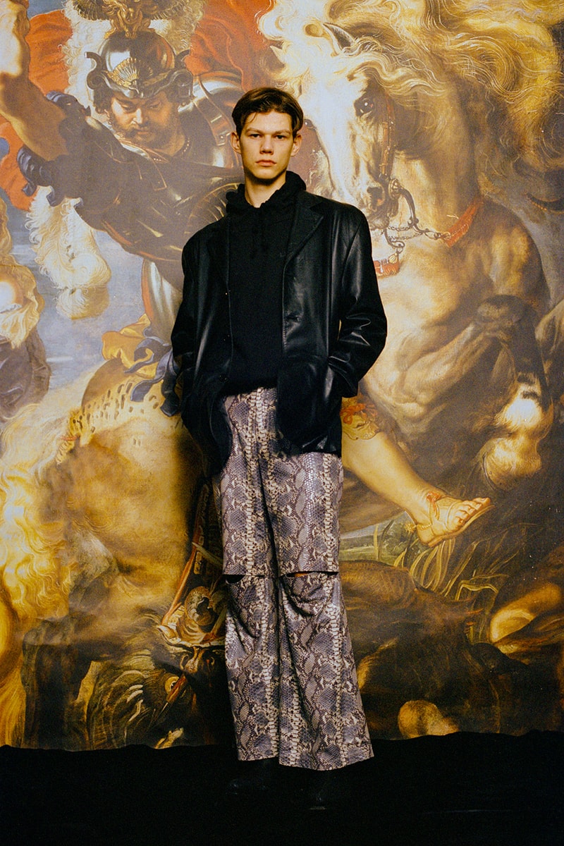 LUSIVE Spring 2020 Lookbook collections animal prints leopard zebra editorial taiwan taipei Xiang Ping xiao snakeskin polyester fiber suits leather suit jackets nylon pant tailoring