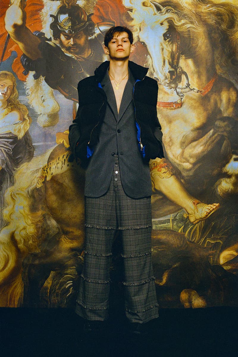 LUSIVE Spring 2020 Lookbook collections animal prints leopard zebra editorial taiwan taipei Xiang Ping xiao snakeskin polyester fiber suits leather suit jackets nylon pant tailoring