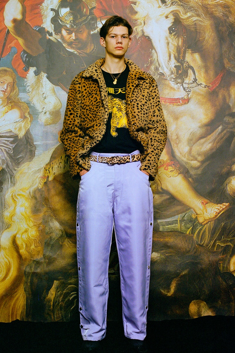 LUSIVE Spring 2020 Lookbook collections animal prints leopard zebra editorial taiwan taipei Xiang Ping xiao snakeskin polyester fiber suits leather suit jackets nylon pant tailoring