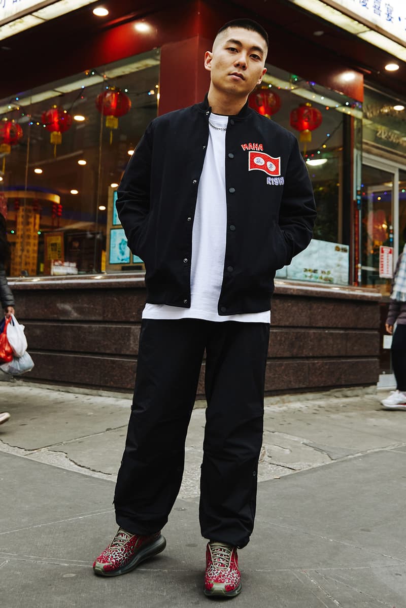 maharishi Spring/Summer 2020 Lunar Year of the Rat Capsule Collection Stadium Jackets Track Pants T-shirts Chinese New Year Bandanas Embroidery 