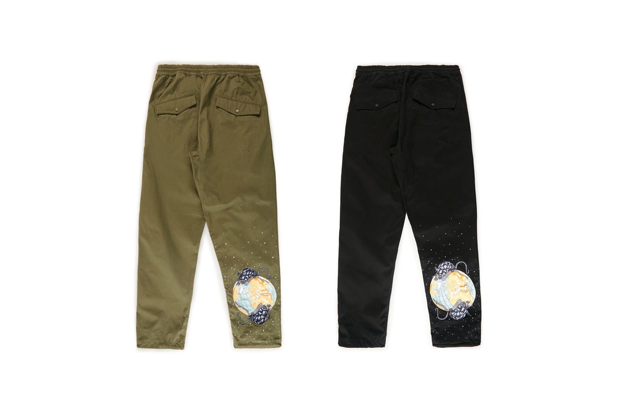 maharishi Spring/Summer 2020 Lunar Year of the Rat Capsule Collection Stadium Jackets Track Pants T-shirts Chinese New Year Bandanas Embroidery 