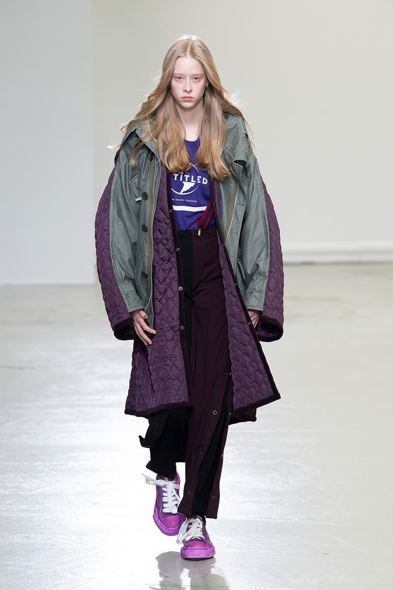 Maison Mihara Yasuhiro FW20 Paris Runway deconstruction