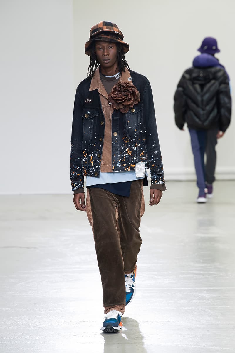 Maison Mihara Yasuhiro FW20 Paris Runway deconstruction