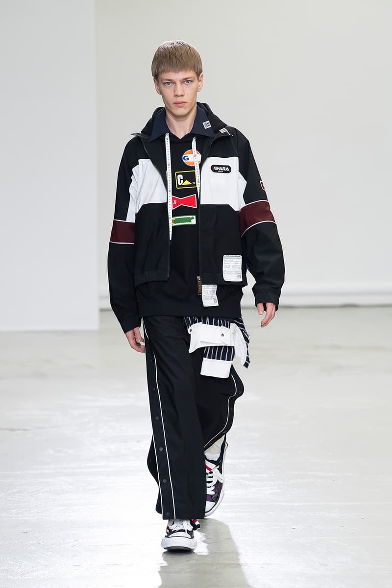 Maison Mihara Yasuhiro FW20 Paris Runway deconstruction