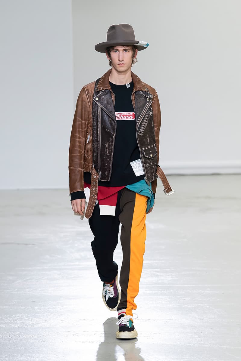 Maison Mihara Yasuhiro FW20 Paris Runway deconstruction