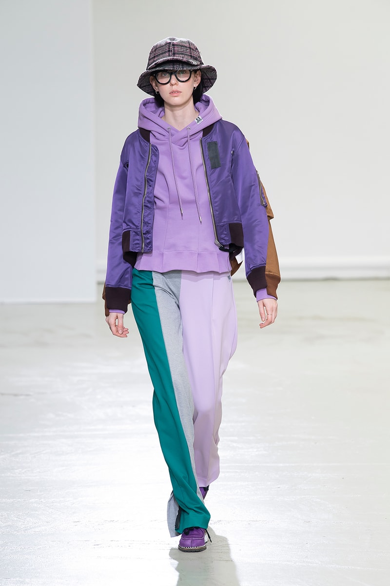 Maison Mihara Yasuhiro FW20 Paris Runway deconstruction 
