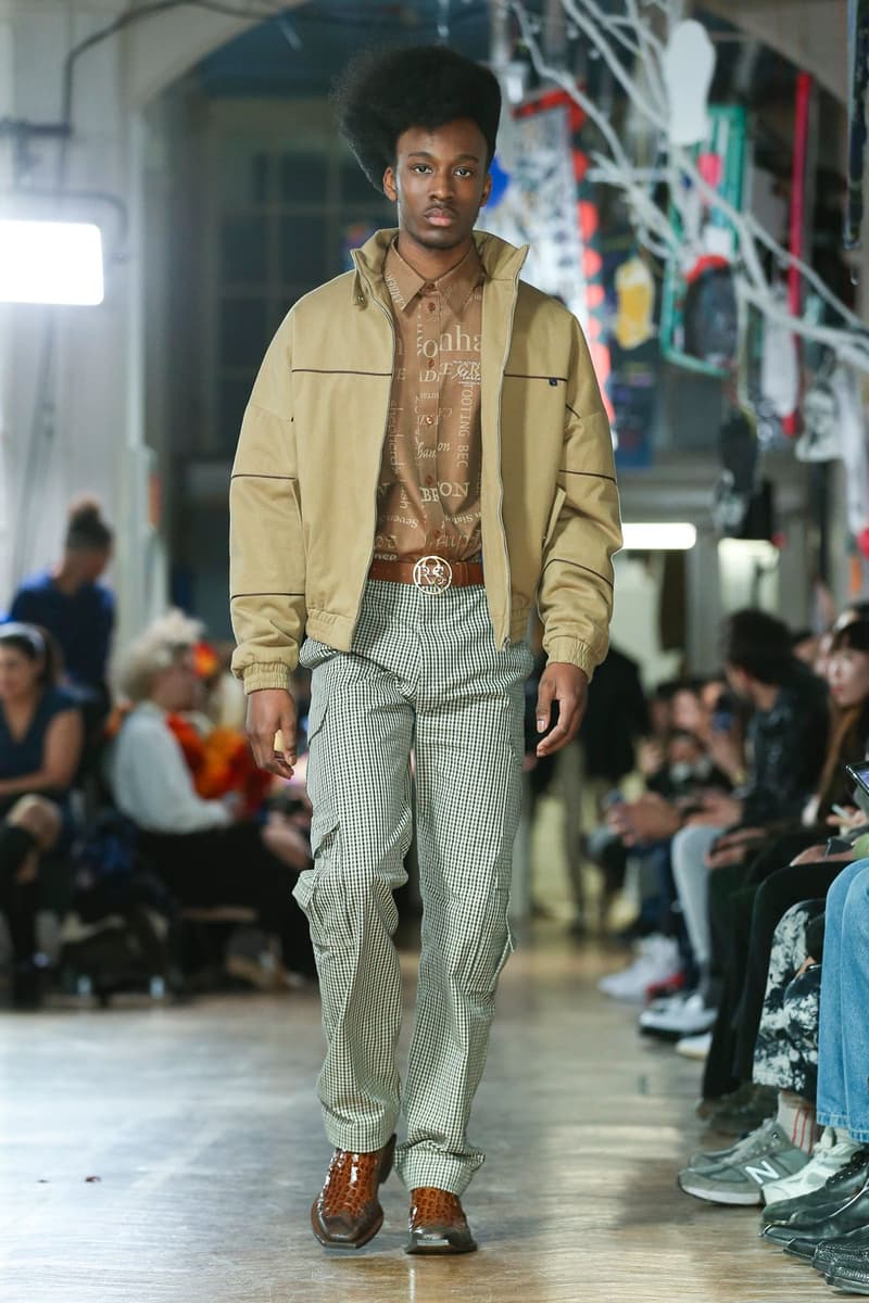 martine rose london fall winter 2020 lfwm london fashion week mens fw20 collection farah collaboration six