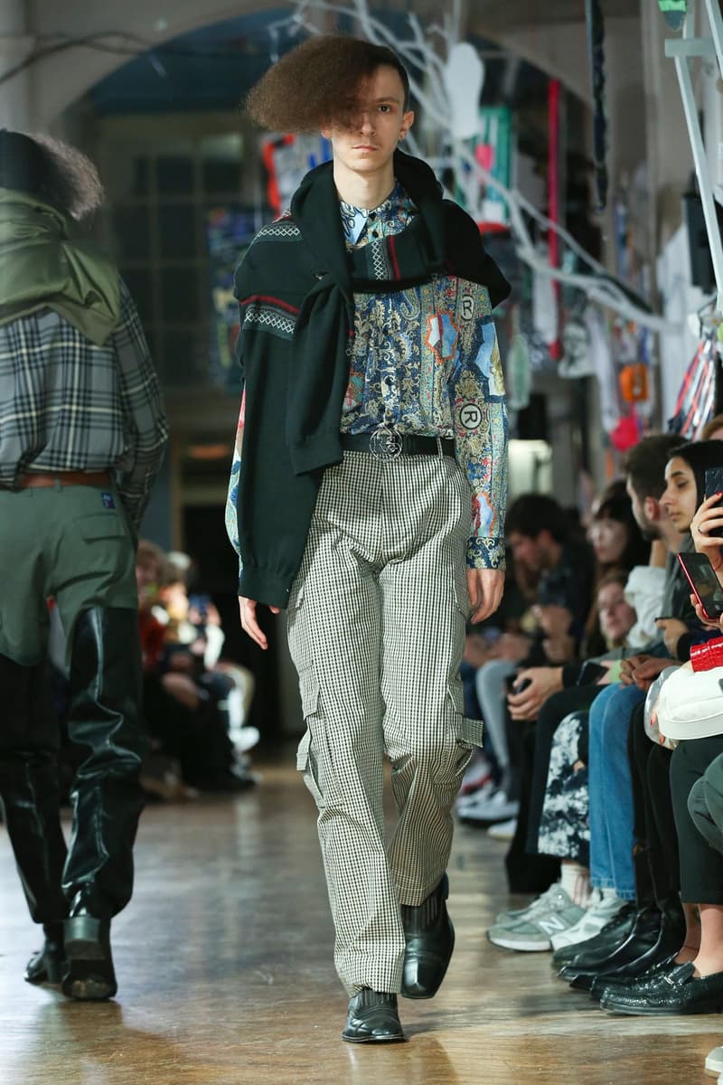 martine rose london fall winter 2020 lfwm london fashion week mens fw20 collection farah collaboration six