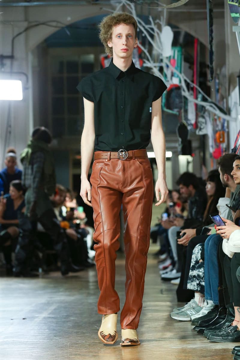 martine rose london fall winter 2020 lfwm london fashion week mens fw20 collection farah collaboration six