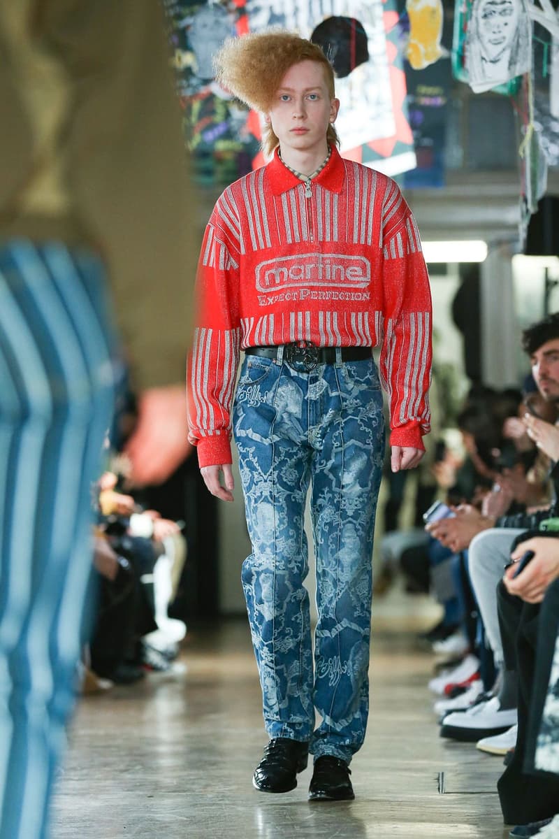 martine rose london fall winter 2020 lfwm london fashion week mens fw20 collection farah collaboration six