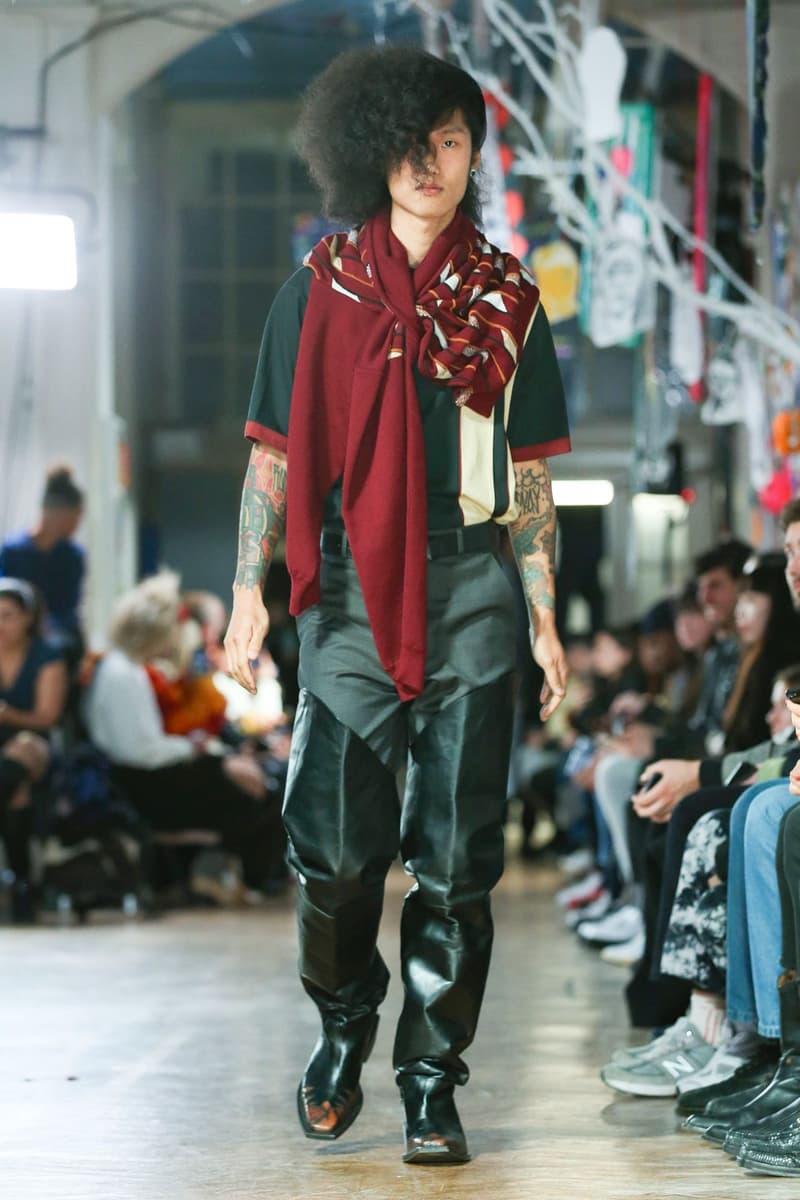 martine rose london fall winter 2020 lfwm london fashion week mens fw20 collection farah collaboration six