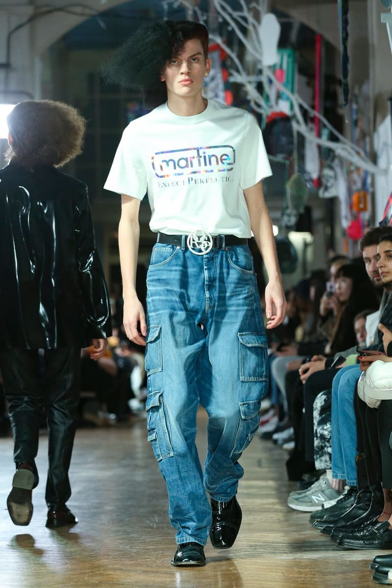 martine rose london fall winter 2020 lfwm london fashion week mens fw20 collection farah collaboration six