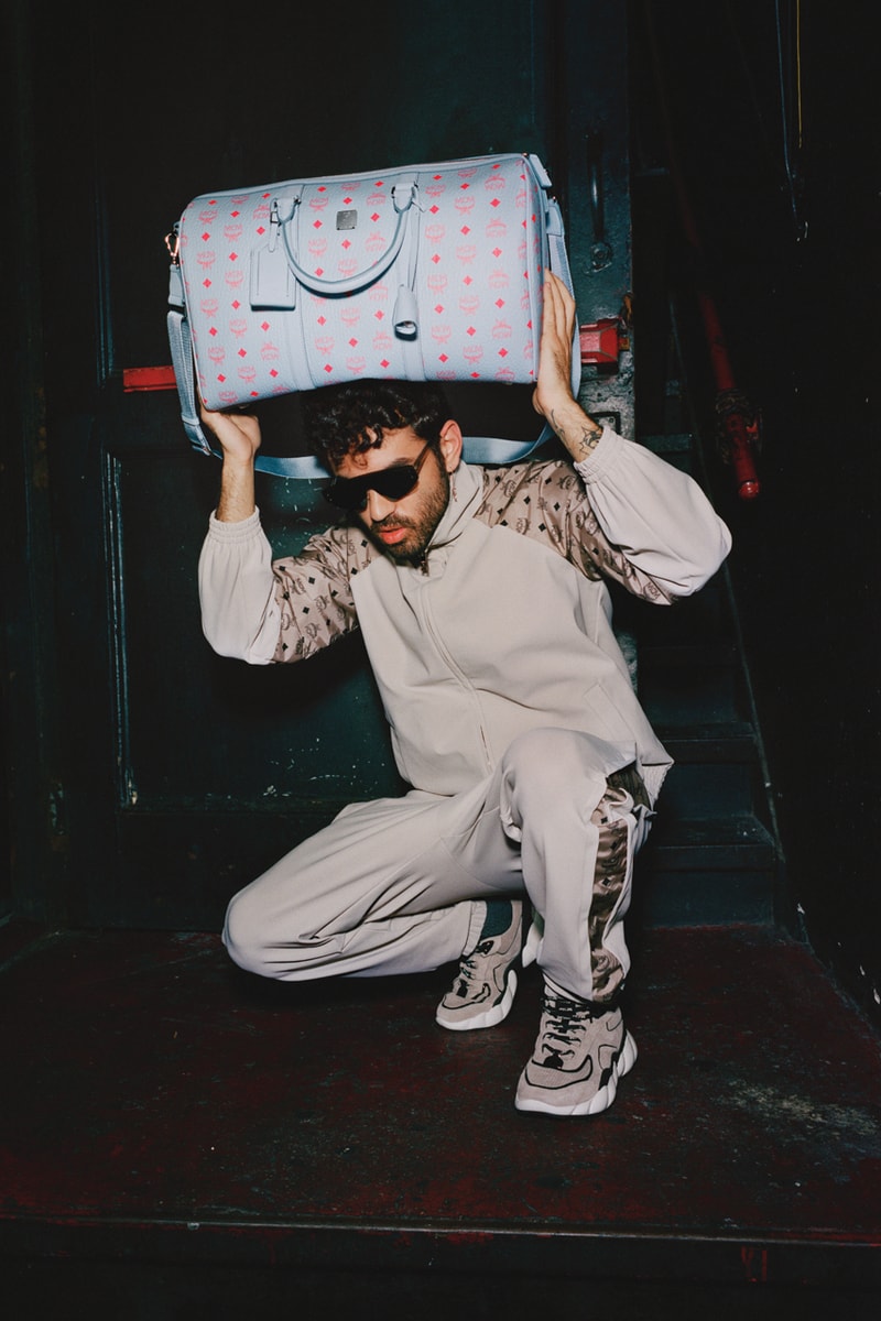 mcm spring summer 2020 campaign evan mock imran potato Joo Won Dae Daisy Maybe Tayahna Walcott From Munich Disco to Berlin Techno collection ss20 lukas wassman leather clothing menswear womenswear accessories bags