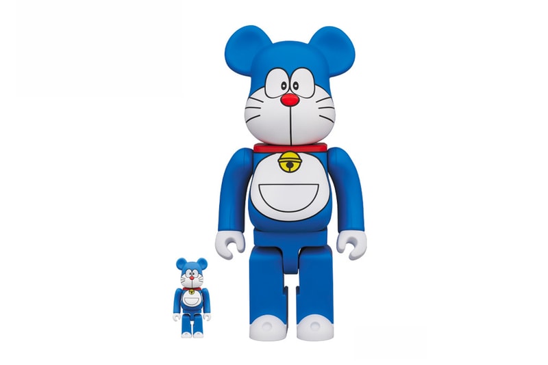 Medicom Toy 50th Anniversary Doraemon BEARBRICK toys figures collectibles dolls cartoon japanese animation manga series Fujiko Fujio Hiroshi Fujimoto Motoo Abiko august 8 1969
