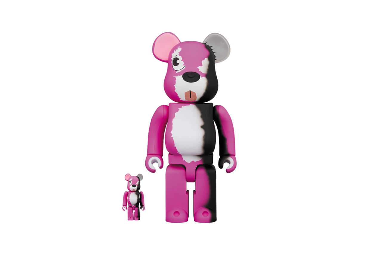 Medicom Toy BEARBRICK Breaking Bad Chemical Protective Clothing Japanese figures collectibles burnt pink teddy bear 100 400 gus fring season 2 tv shows series television drama