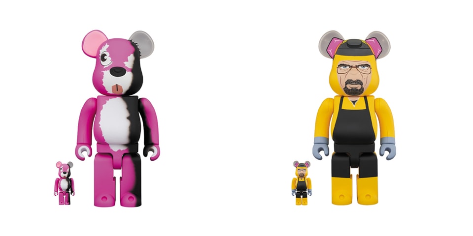 medicom-toy-breaking-bad- Breaking Bad Pink Bear BE@RBRICK 100&400