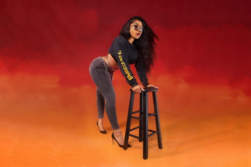 megan thee stallion depop first celebrity partnership texas fever lookbook