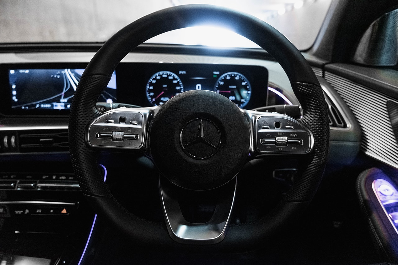 Mercedes-Benz EQC 400 4MATIC Closer Look EV Electric Cars German Automotive Luxury SUV 408 BHP 562 lb-ft of torque 200 Mile Range
