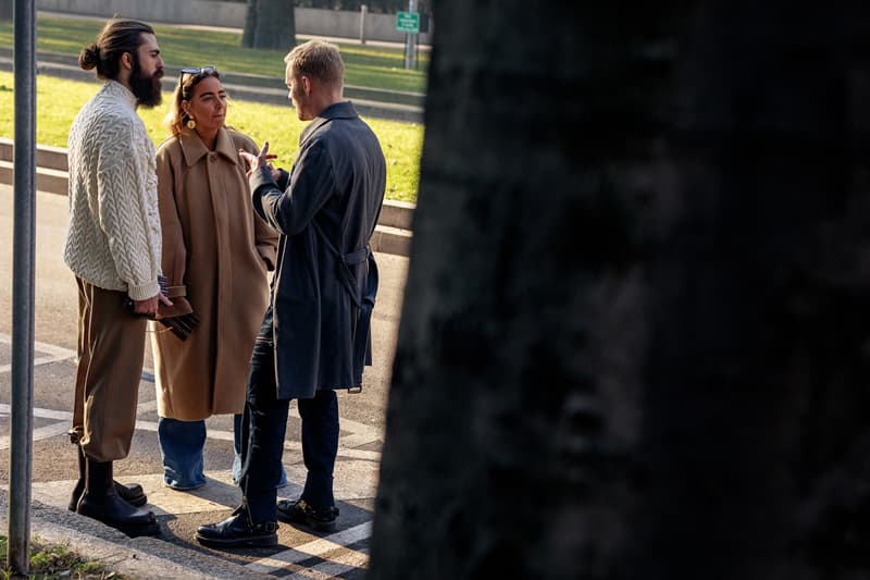 Street Style at Milan Fashion Week Fall/Winter 2020 fw20 menswear mfw snaps streetstyle