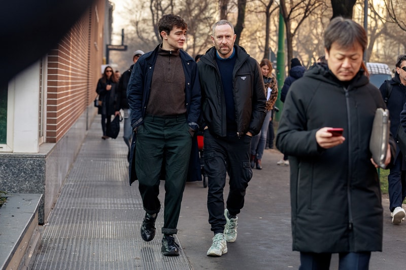 Street Style at Milan Fashion Week Fall/Winter 2020 fw20 menswear mfw snaps streetstyle