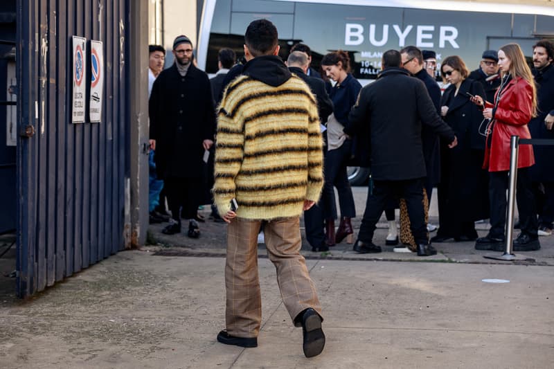 Street Style at Milan Fashion Week Fall/Winter 2020 fw20 menswear mfw snaps streetstyle