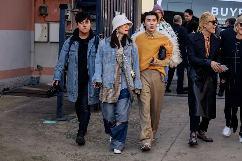 Street Style at Milan Fashion Week Fall/Winter 2020 fw20 menswear mfw snaps streetstyle