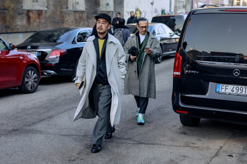 Street Style at Milan Fashion Week Fall/Winter 2020 fw20 menswear mfw snaps streetstyle