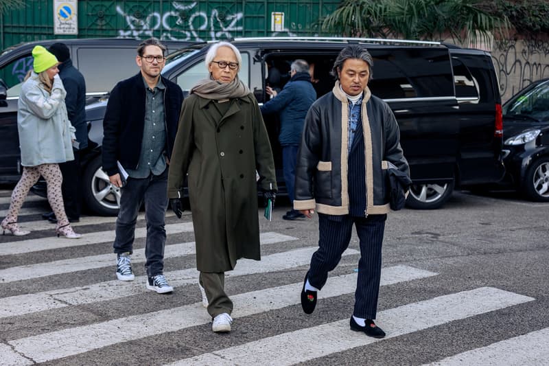 Street Style at Milan Fashion Week Fall/Winter 2020 fw20 menswear mfw snaps streetstyle