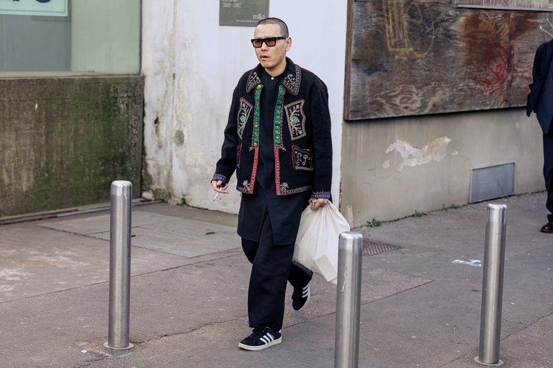 Street Style at Milan Fashion Week Fall/Winter 2020 fw20 menswear mfw snaps streetstyle