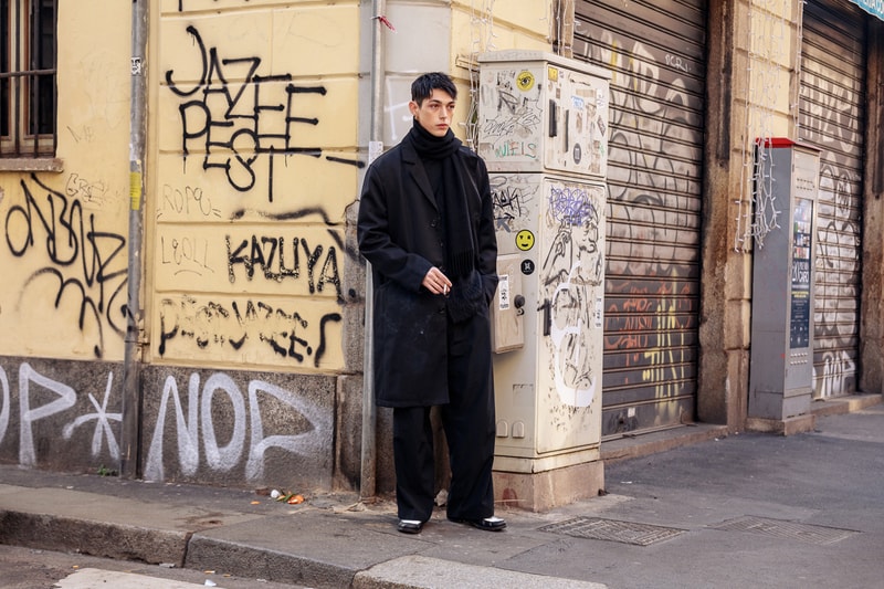 Street Style at Milan Fashion Week Fall/Winter 2020 fw20 menswear mfw snaps streetstyle
