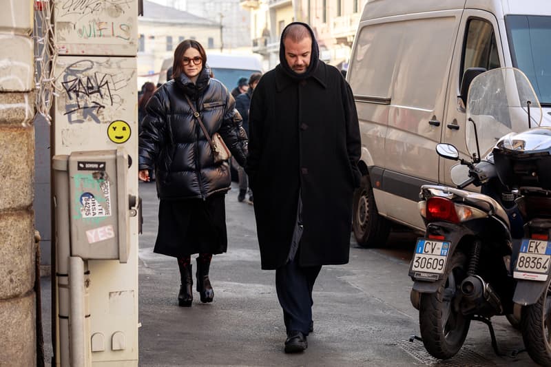 Street Style at Milan Fashion Week Fall/Winter 2020 fw20 menswear mfw snaps streetstyle