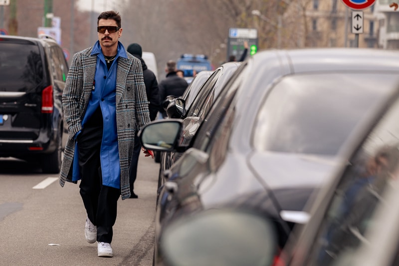Street Style at Milan Fashion Week Fall/Winter 2020 fw20 menswear mfw snaps streetstyle