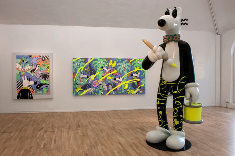 MIMA Museum "ZOO" Group Exhibition Info Parra Steve Harrington Rhys Lee Todd James Paintings Installations Sculptures Animal Anthropomorphism