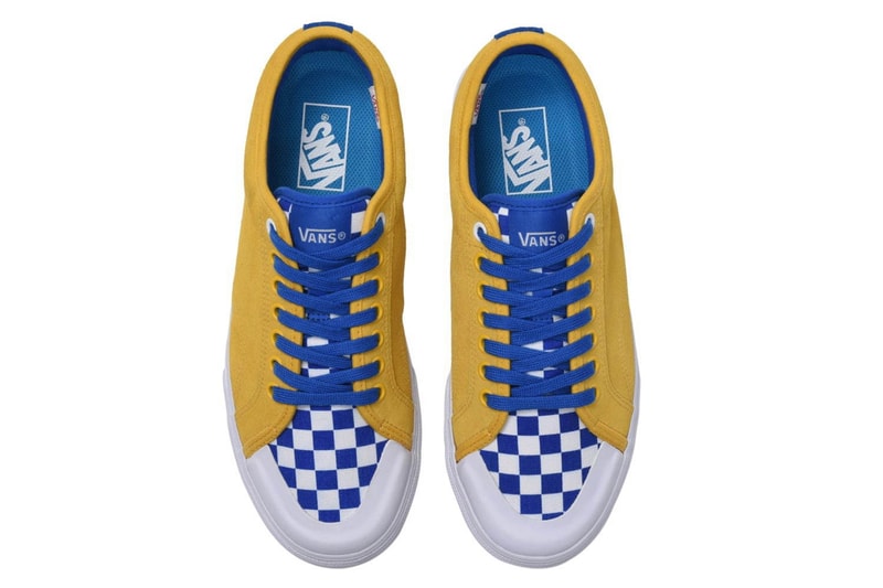 min nano vans 67 billys tokyo yellow blue white checkerboard release date info photos price clothing apparel collection colorway