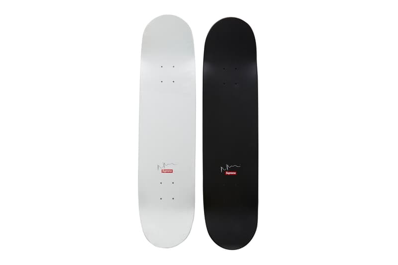 Supreme Rare Artist Skate Decks resurfaces moda operandi Damien Hirst Richard Prince Christopher Wool Jeff Koons modern monkey train spin painting collectibles decks skateboards